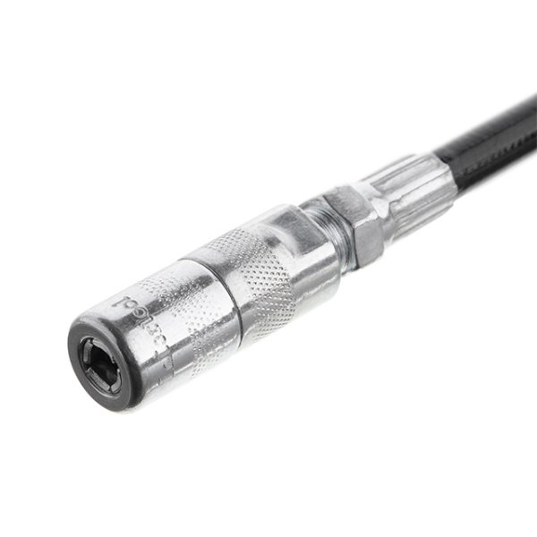 Шланг гнучкий на шприц для змащування, 8×300 мм INTERTOOL HT-0064