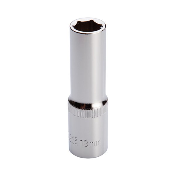 Головка шестигранна подовжена 1/2", 13*78 мм CrV INTERTOOL ET-0113