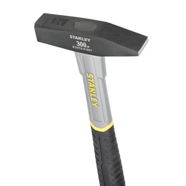 Молоток слюсарний Fiberglass з вагою головки 300 г STANLEY STHT0-51907