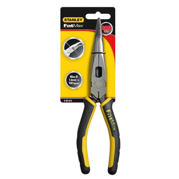 Плоскогубці FatMax® довжиною 200 мм з вигнутими губками STANLEY 0-89-872