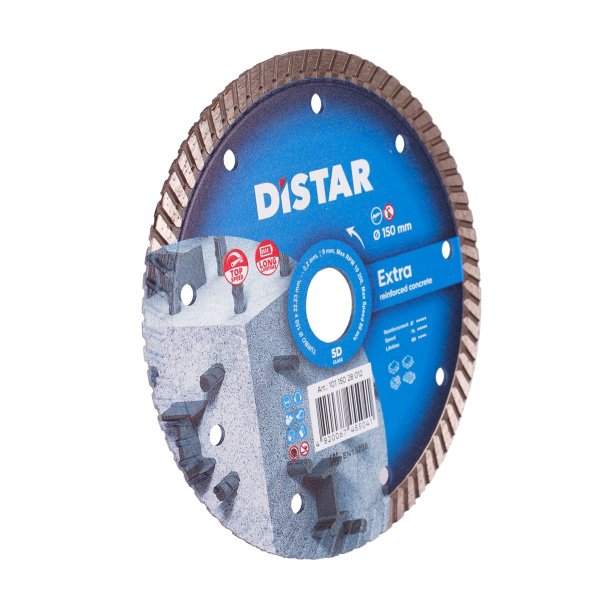 Круг алмазний вiдрiзний Distar Turbo 150x2,2x9x22,23 Extra