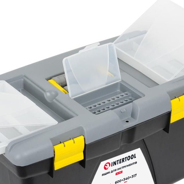 Ящик для  інструментів 23.5" 600*340*317мм INTERTOOL BX-0323