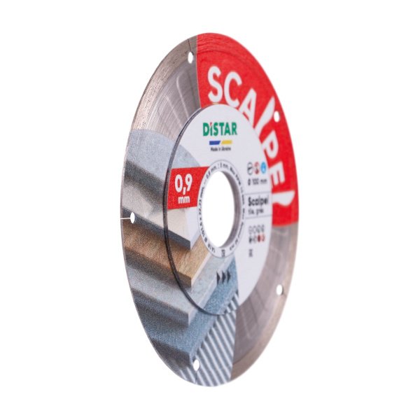 Круг алмазный отрезной 1A1R 101,6x0,9/0,5x5x22,23 Scalpel